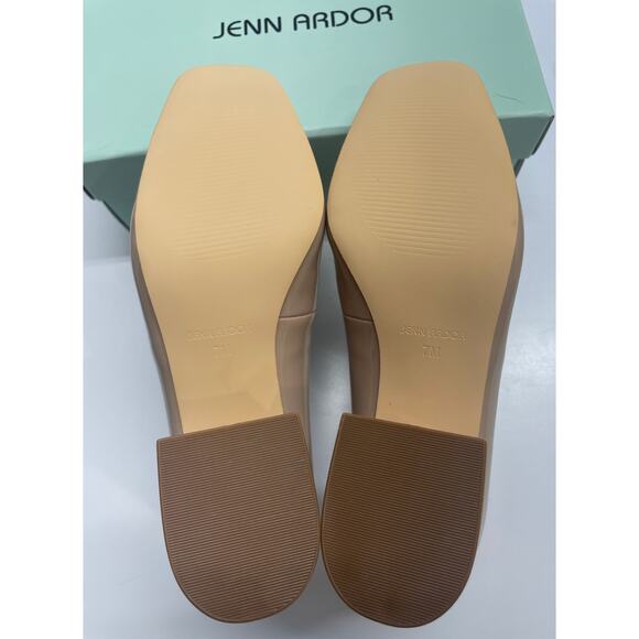 JENN ARDOR Women's Pumps Low Heel Dress Shoes Women Sz 7 Closed Toe Chunky - Picture 8 of 10